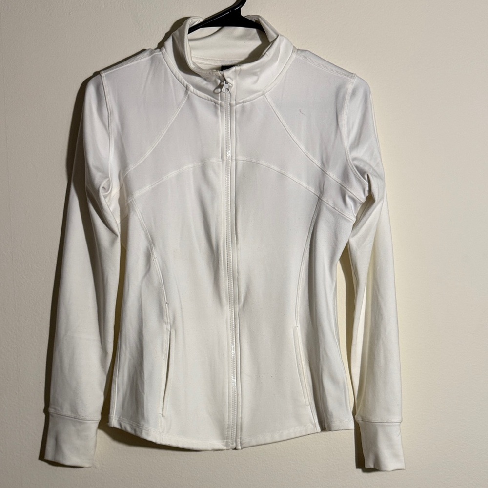 Fitted Women's White Jacket